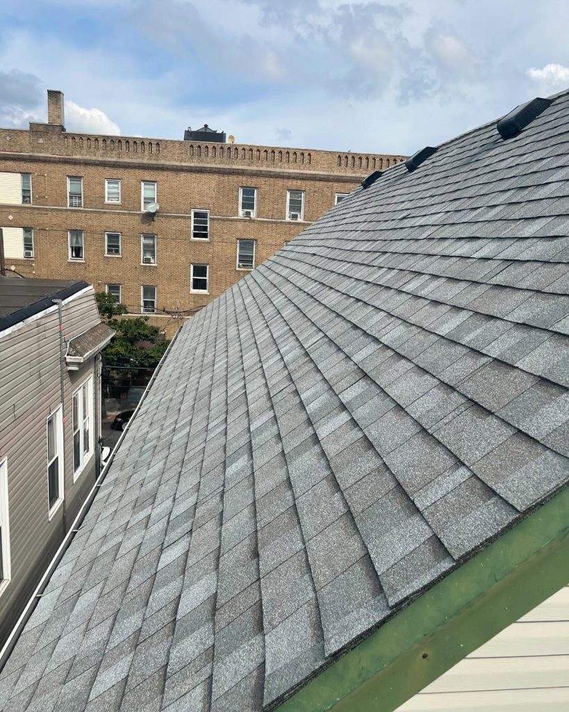 Trusted roofing company Denville NJ completed roof replacement project