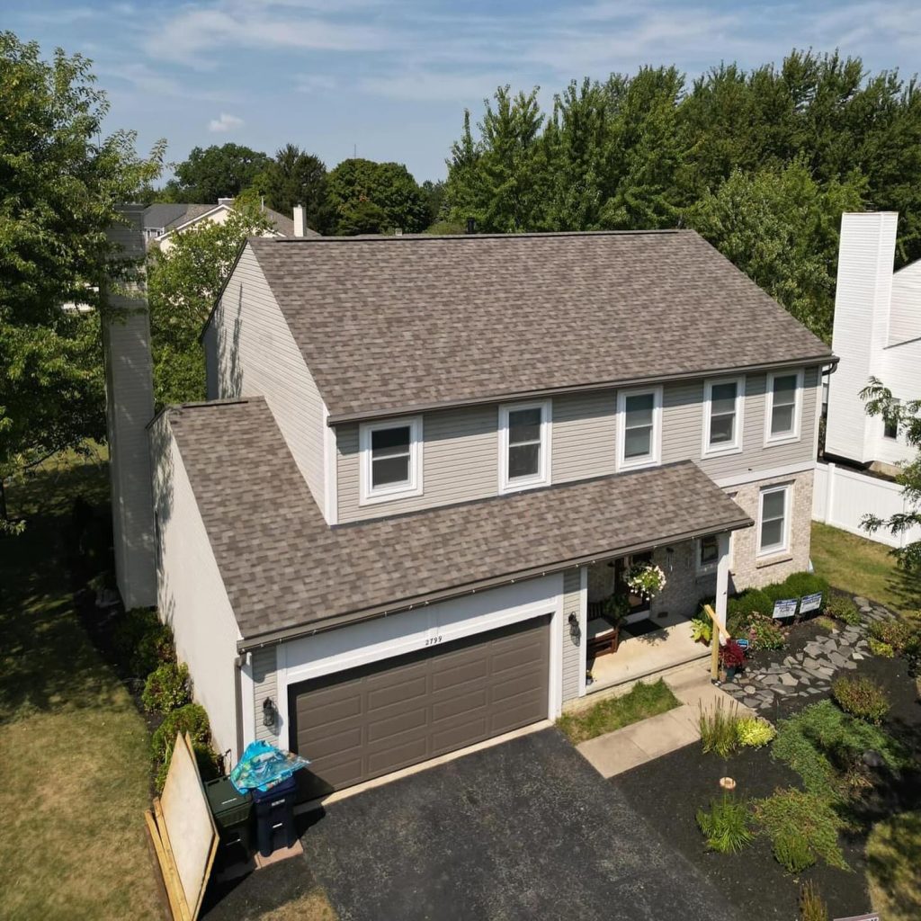 Trusted roofing company Parsippany-Troy Hills NJ working on residential roof project